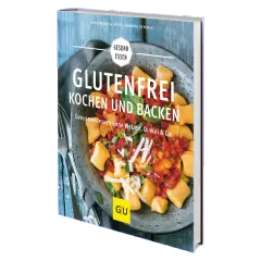 Kochbuch "Glutenfrei Kochen und Backen" mit Gnocchi-Gericht. Zeigt, dass Genussvoll essen ohne Weizen, Dinkel & Co. möglich ist.