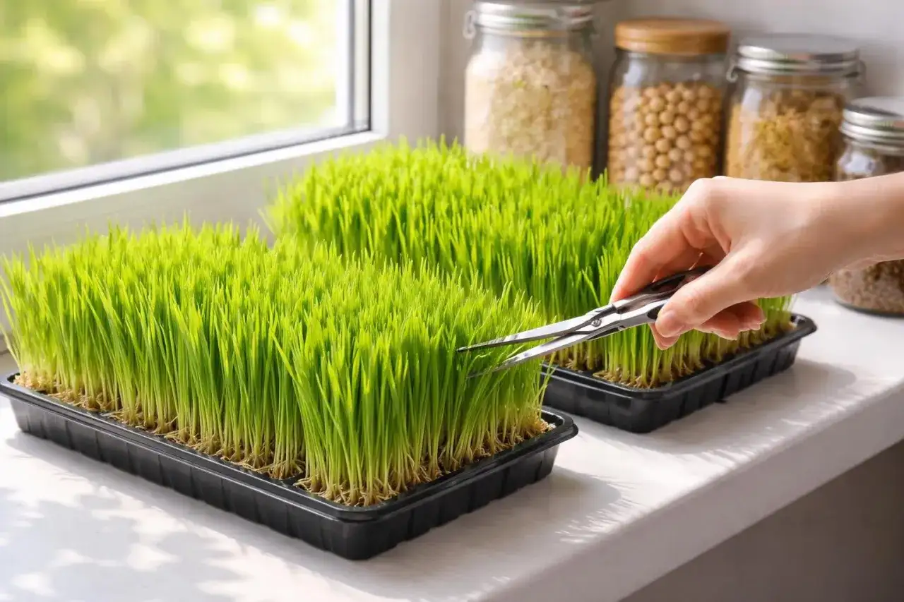 Gerstengras anbauen und ernten - Tipps für Fensterbank und Beet