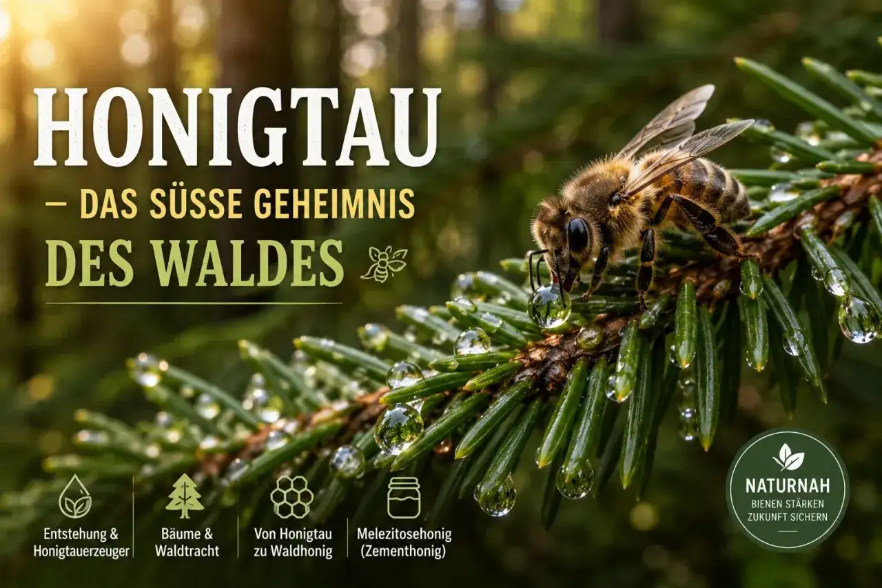 Wie entsteht Waldhonig? Von Honigtau bis zur reifen Wabe